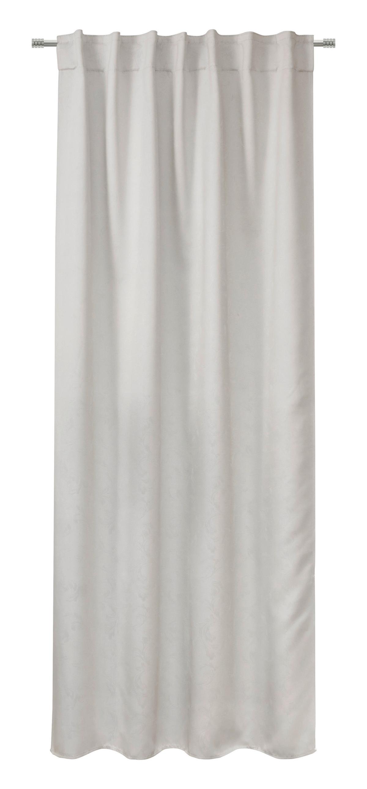 ZATEMŇOVACÍ ZÁVĚS ALVA - bílá, Moderní, textil (140/245cm) - Premium Living