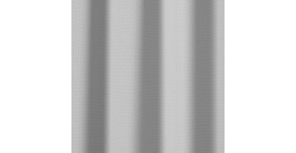 Vorhang Mit Ösen Nessi 140x245 cm Silberfarben - Silberfarben, KONVENTIONELL, Textil (140/245cm) - Ondega