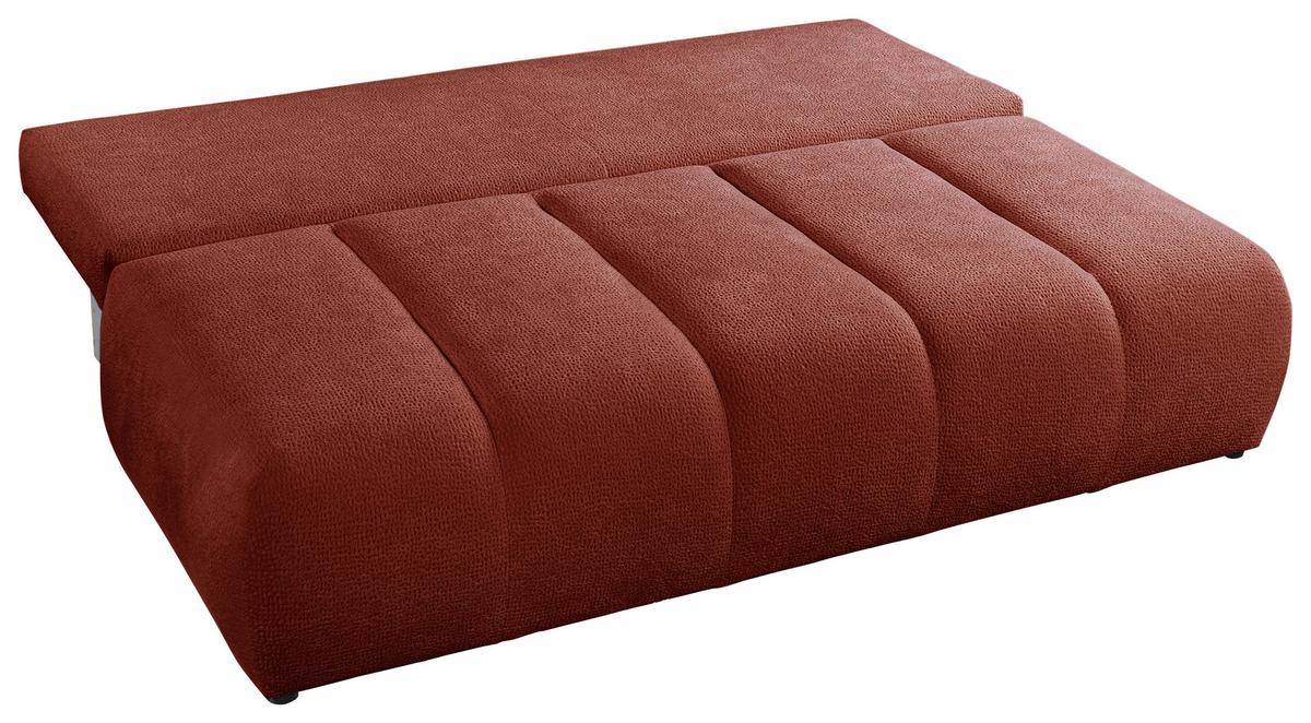 Schlafsofa Milo, Kupferfarben B: 209 Cm - Creme/Schwarz, Design, Holz/Holzwerkstoff (209/100/103cm) - MID.YOU