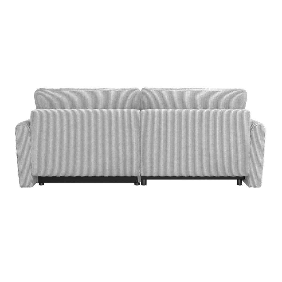 Ecksofa Josh Hellgrau S: 229x146 Cm - Hellgrau, Trend, Textil (229/146cm)