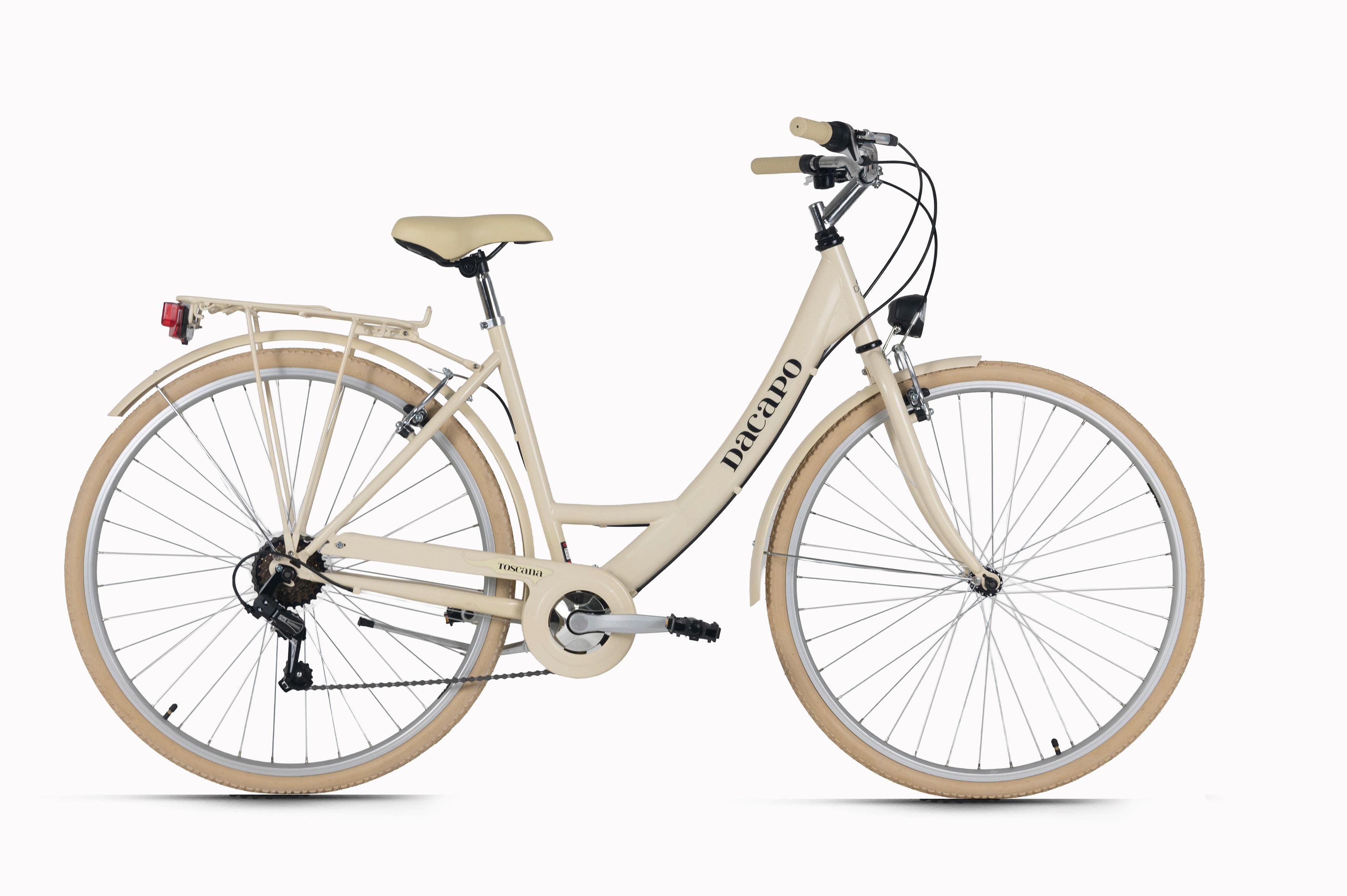 Damenfahrrad 28'' DaCapo Toscana beige - Beigebraun, Basics, Metall (25/140/60cm)