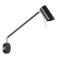WANDLEUCHTE 21-73884 - Schwarz, Design, Metall (32,5/8/40cm)