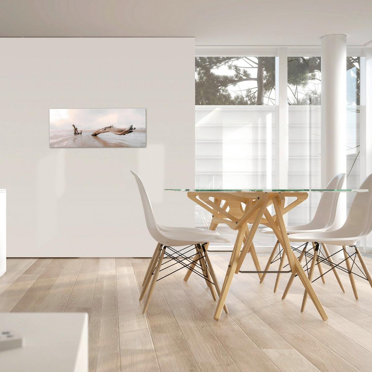 Leinwandbild 41-807 - Beige, Basics, Wellpappe/Textil (100/40/3cm)