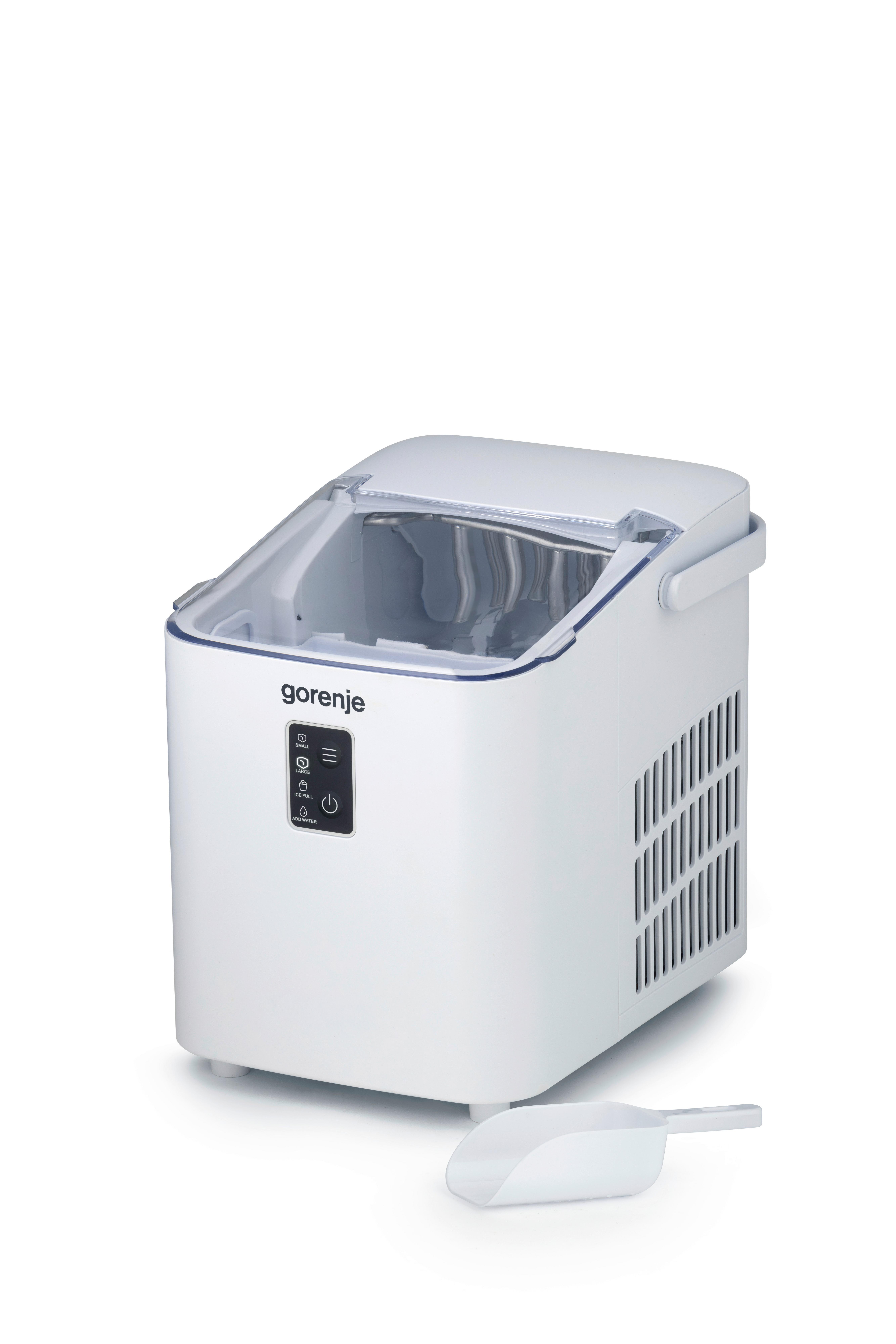 EISWÜRFELMASCHINE 120W - Weiß, Basics, Kunststoff/Metall (26,8/21,8/29cm) - Gorenje
