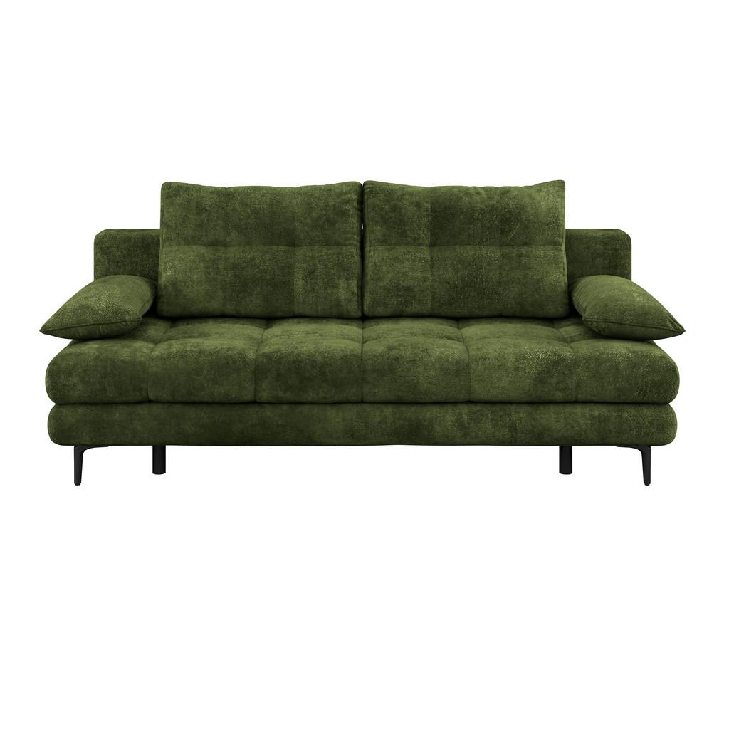 Schlafsofa Perla Olivgrün B: 203 cm
