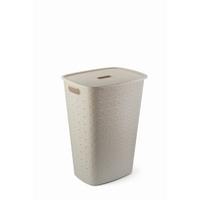 kôš na bielizeň SOFTEX 56 L - béžová, Basics, plast (34/60/43cm) - Curver