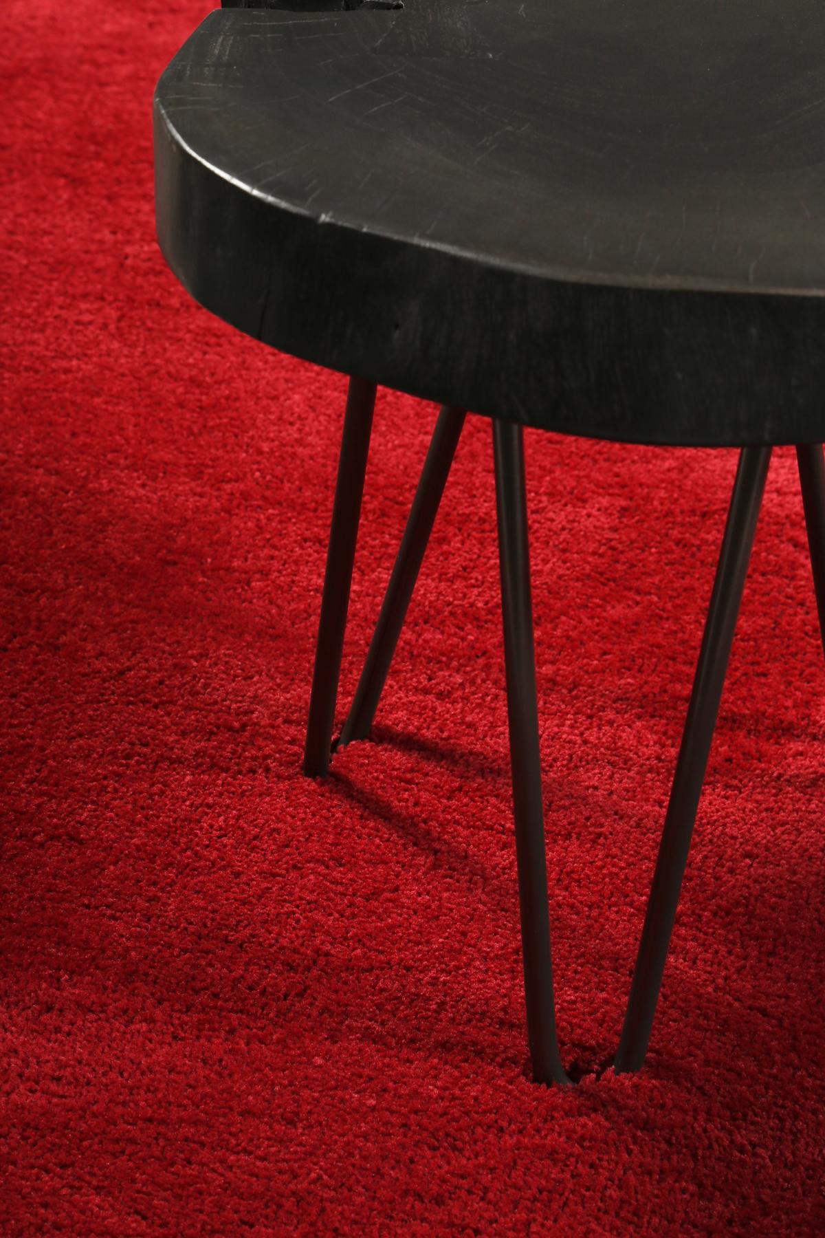 Hochflorteppich, 120 Cm Relaxx Esp-4150-40 - Rot, Basics, Textil (120cm) - Esprit