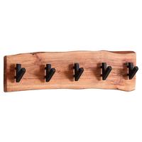 Nástenný vešiak akácia - farba akácie, Modern, drevo (60/17/9cm) - MID.YOU