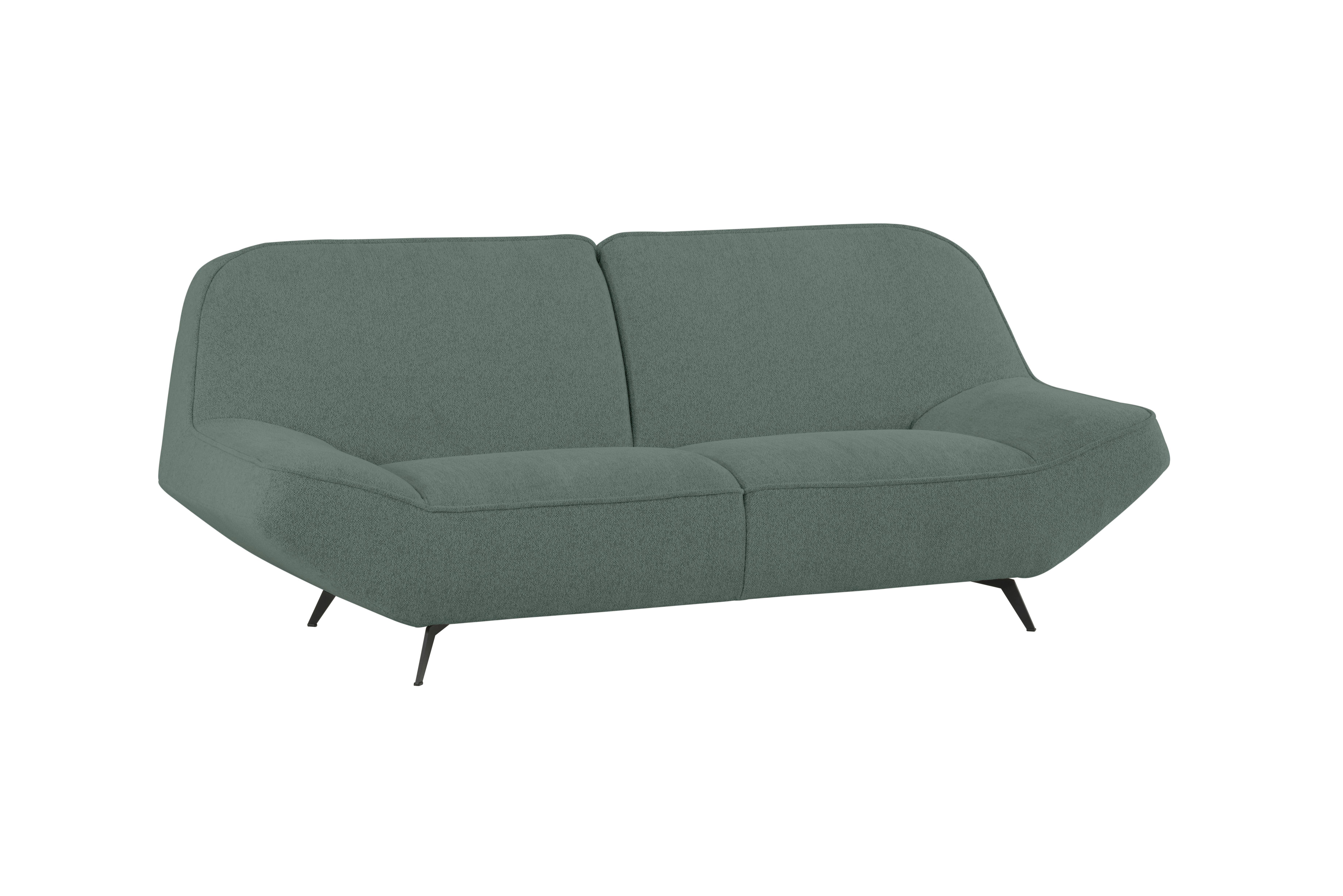 3-Sitzer-Sofa Aruba Grau B: 223 cm - Grau, Design, Textil (223/87/96cm) - MID.YOU