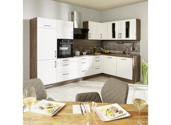 Eckküche Ip3050 - Eichefarben/Hellgrau, Basics, Holzwerkstoff (320/185cm) - Impuls Eckküche Ip3050 - Eichefarben/Hellgrau, Basics, Holzwerkstoff (320/185cm) - Impuls