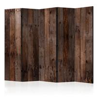 Paravent Braun Cappuccino B: 225 Cm - Braun/Cappuccino, Basics, Holz/Textil (225/172/3cm) - artgeist