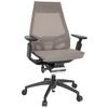 Drehstuhl Genidia Smart Black Grau - Schwarz/Grau, MODERN, Kunststoff/Textil (70/112/55cm) - MID.YOU