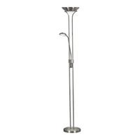 Led-deckenfluter Eu5430ss - Silberfarben, Basics, Glas/Kunststoff (25.4/180cm)