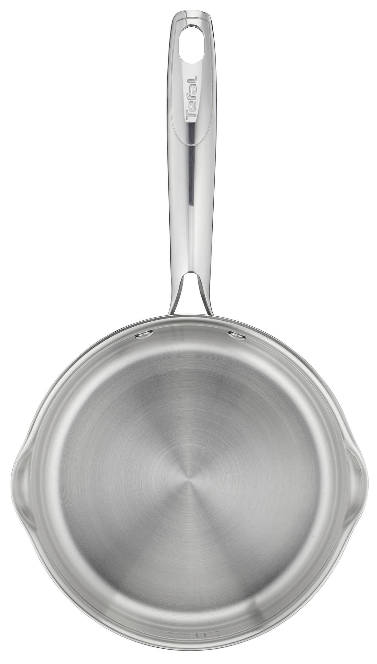 Kochtopfset 7-Tlg. Edelstahl Mit 3 Deckel - Edelstahlfarben, Basics, Glas/Metall (54/30/54cm) - Tefal
