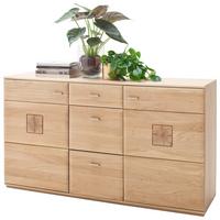 Sideboard teilmassiv 165 cm Bologna Eichefarben - Eichefarben, Design, Holz/Holzwerkstoff (165/92/44cm) - Livetastic