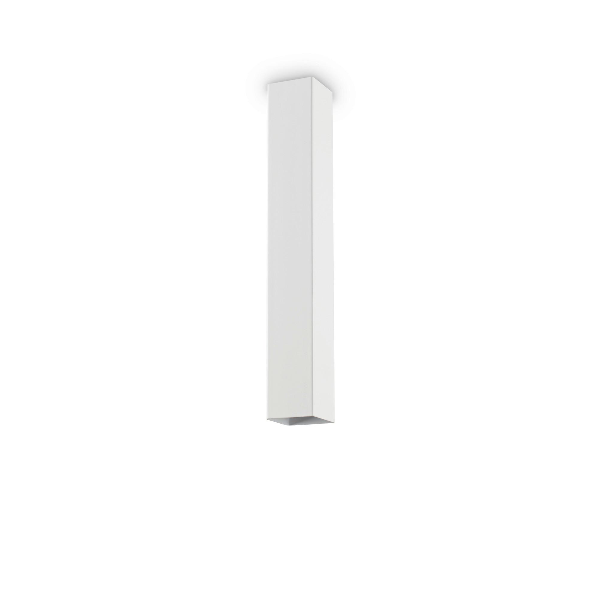 LED-Deckenleuchte Sky L: 6 cm 1-Flammig quadratisch - Weiß, KONVENTIONELL, Metall (6/40/6cm) - Ideal Lux