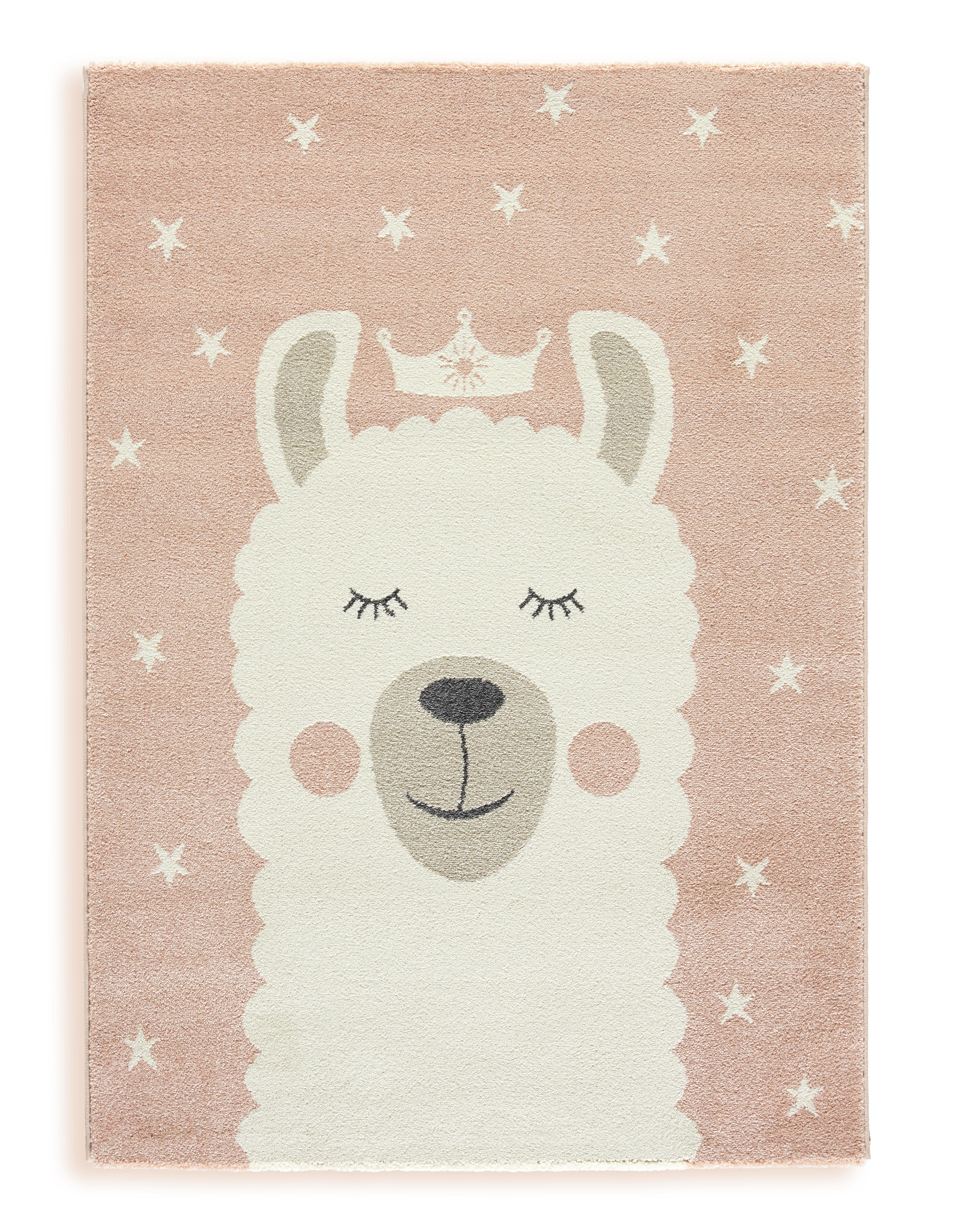 Gyerekszőnyeg Lea - Pink, modern, Textil (100/150cm) - Ombra