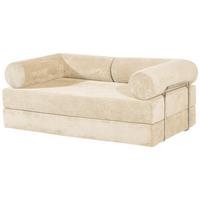 Sessel Elysium Beige B: 180 cm - Beige, Design, Textil (180/70/100cm) - P & B