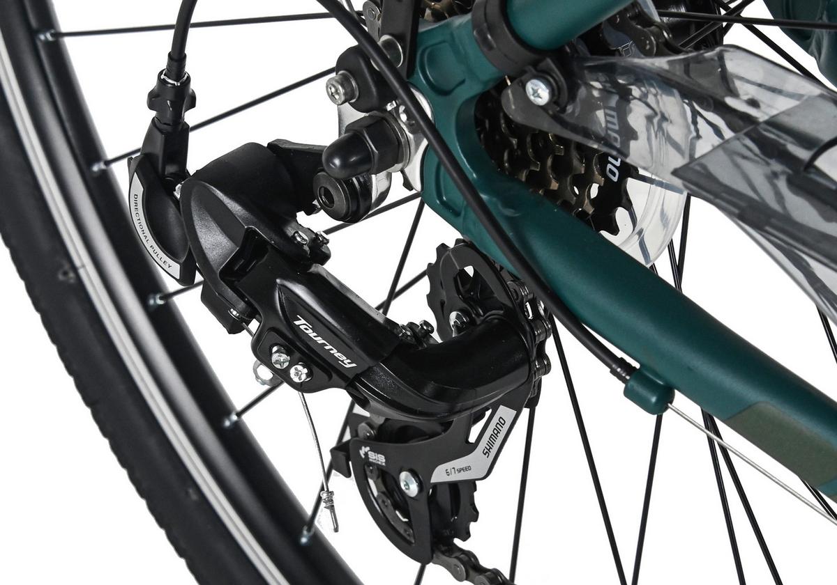 Trekkingrad Herren 28 Zoll - Grün, Basics, Metall (25/140/60cm)