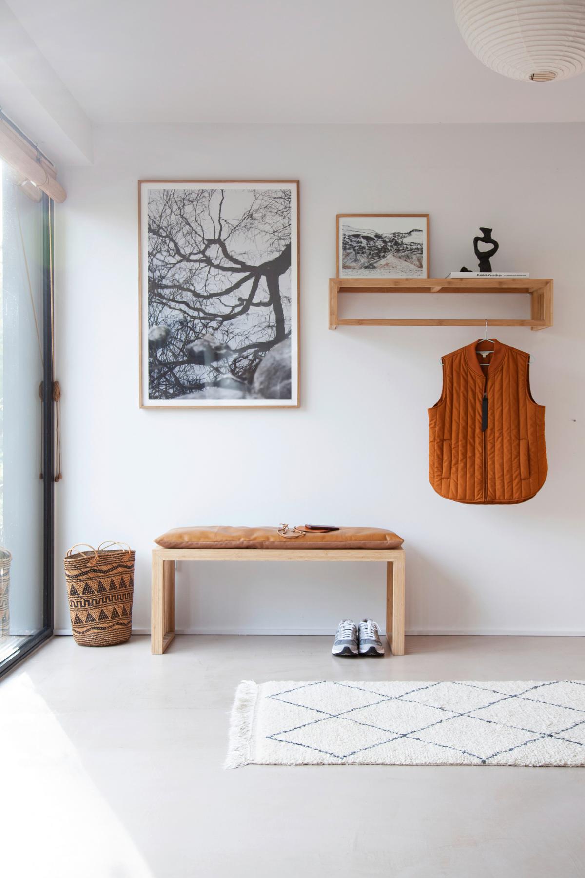 GARDEROBE Naturfarben B: 104cm - Naturfarben, Design, Holz (104/35/43cm) - Livetastic