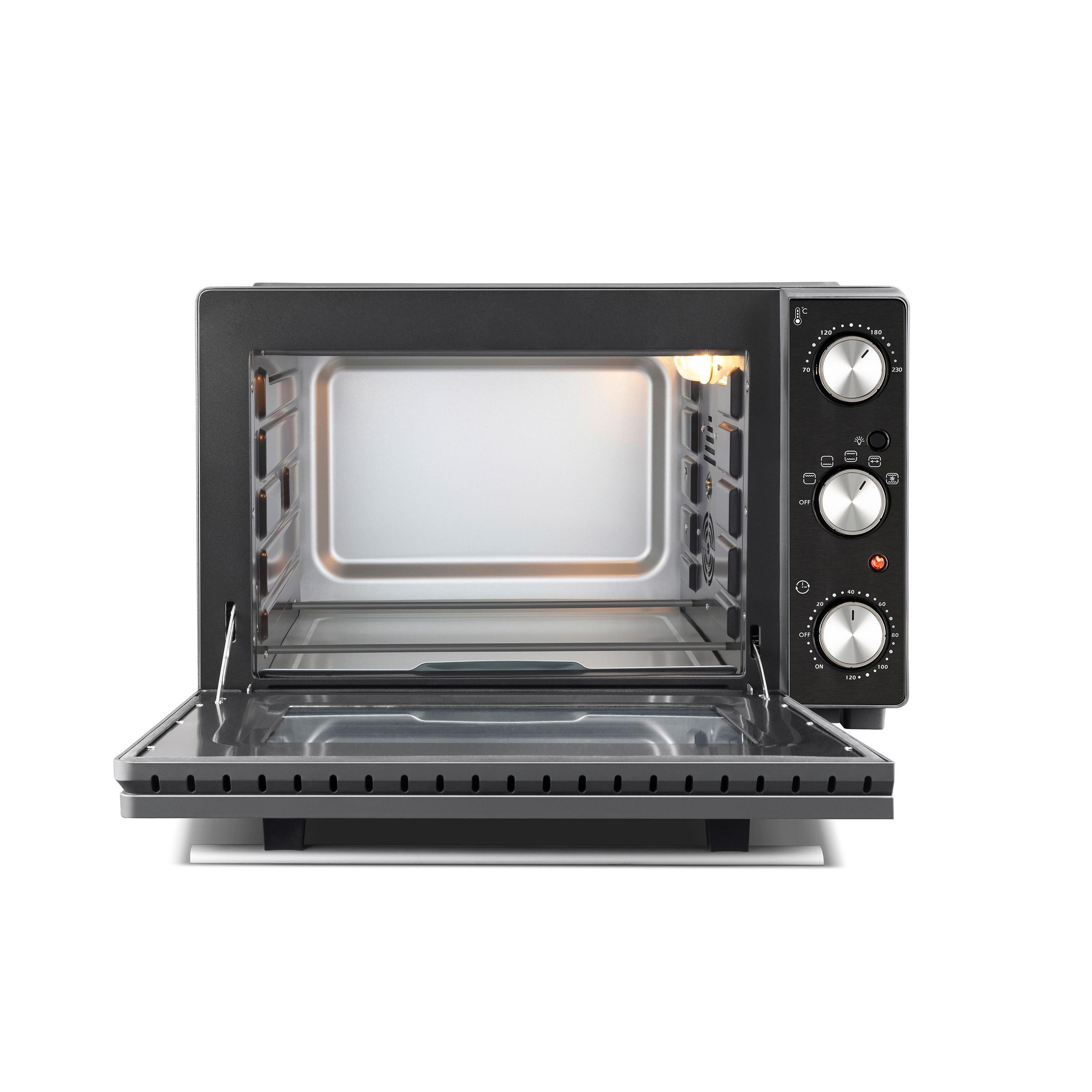 Minibackofen 2975 - Schwarz, Basics (54/34,5/41cm) - CASO Design