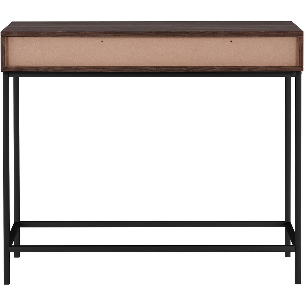 Konsole Celine Braun 90 cm - Schwarz/Braun, Design, Holzwerkstoff (90/76/35cm) - MID.YOU