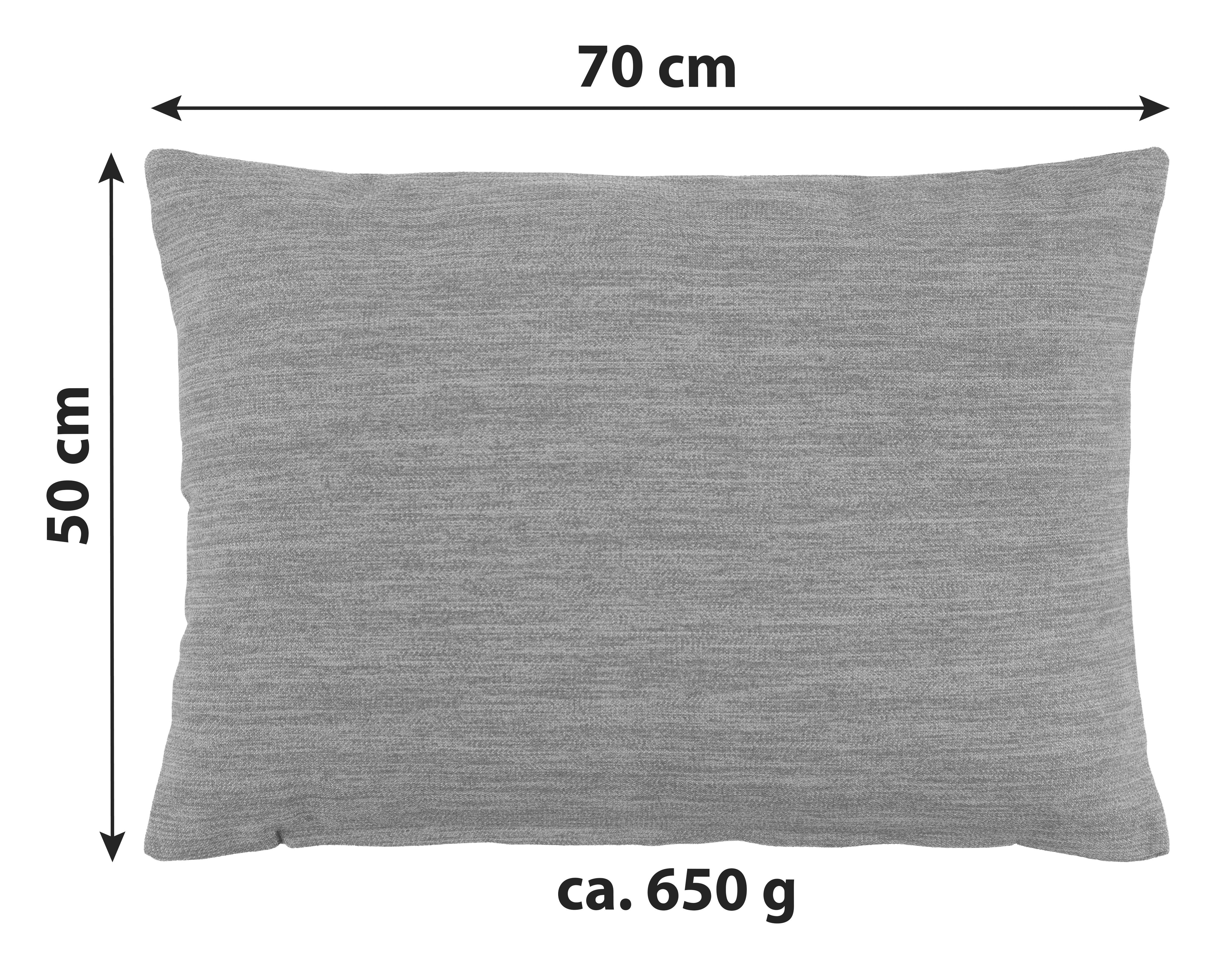 Zierkissen Carmina 50x70 Cm Polyester Grün Mit Zipp - Grün, Trend, Textil (50/70cm) - James Wood
