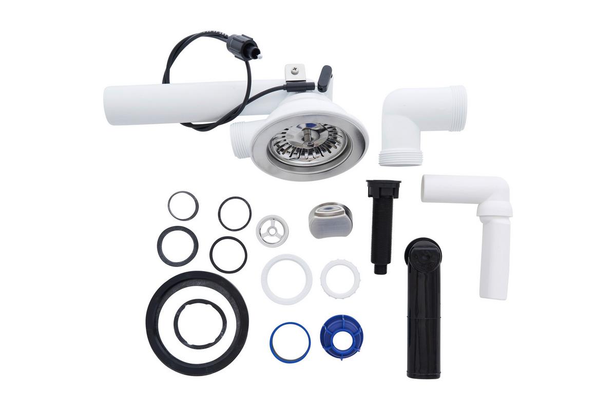 Spüle Respekta Stein Bxt: 86x50 cm - Grau, Trend, Stein (86/20,9/50cm) - Respekta