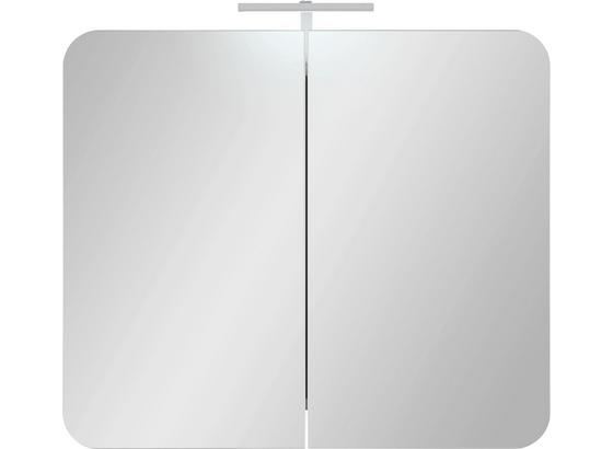 Skrinka So Zrkadlom Linate - Moderný, kompozitné drevo (80/69/16cm) Skrinka So Zrkadlom Linate - Moderný, kompozitné drevo (80/69/16cm)