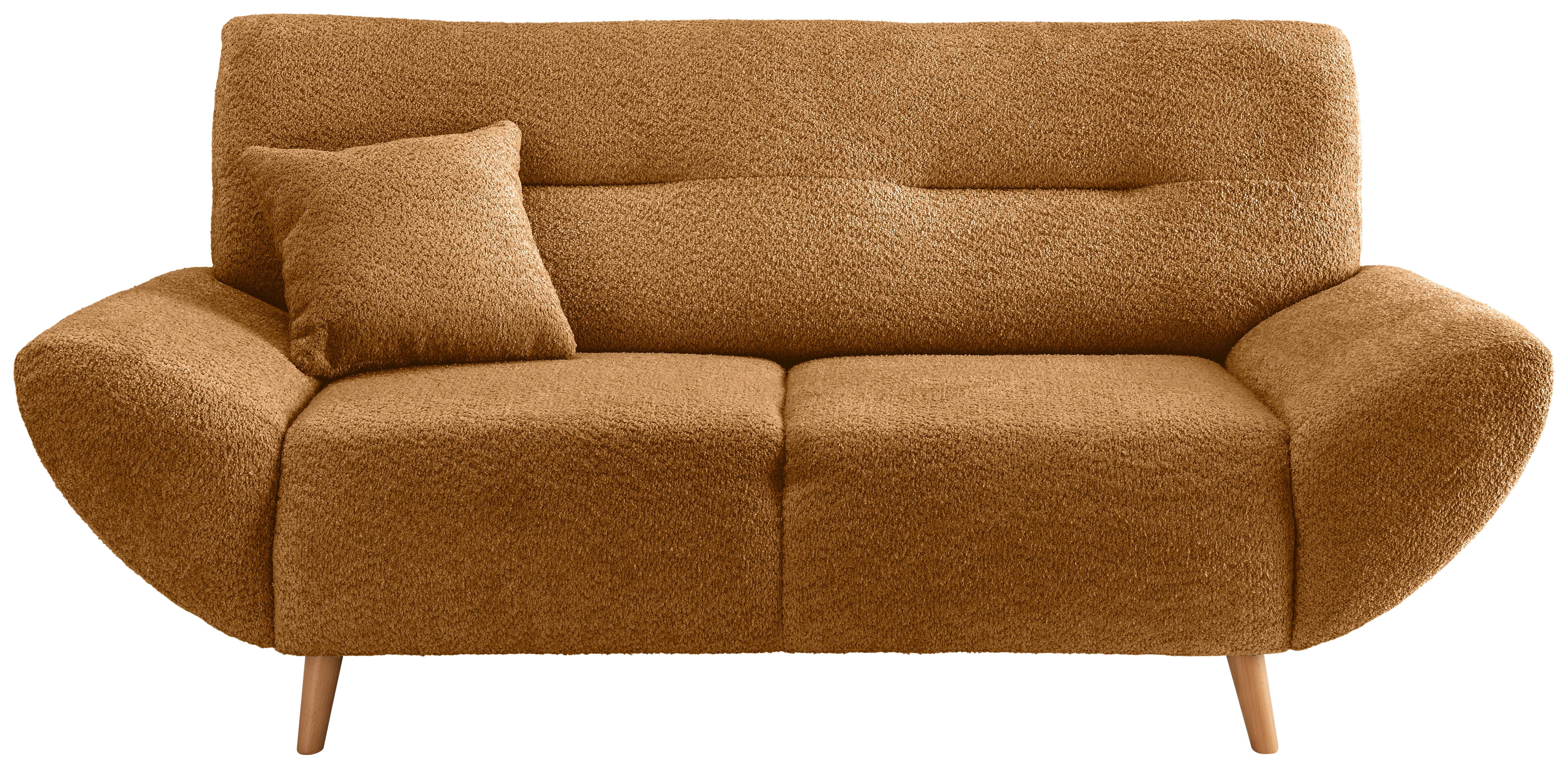 2-Sitzer-Sofa Drago, Goldfarben B: 173 cm - Wildeiche/Goldfarben, KONVENTIONELL, Textil (173/81/90cm) - MID.YOU