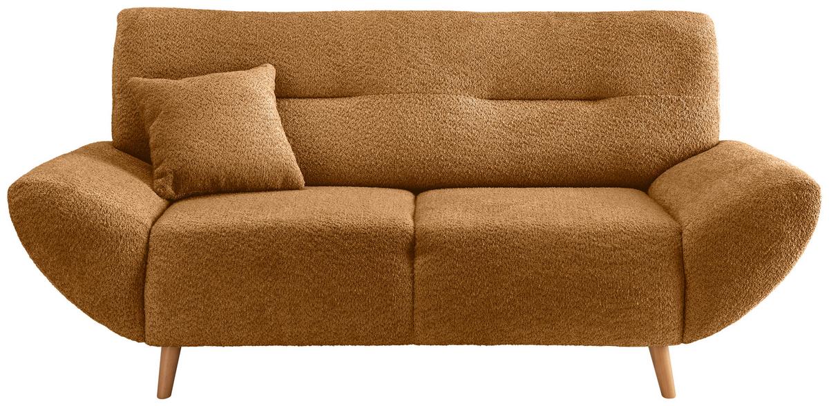 2-Sitzer-Sofa Drago, Goldfarben B: 173 cm - Wildeiche/Goldfarben, KONVENTIONELL, Textil (173/81/90cm) - MID.YOU