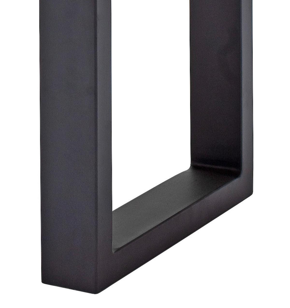 Couchtisch Holz Massiv Cartagena, Akazie - Anthrazit/Grau, MODERN, Holz/Metall (75/45/75cm)