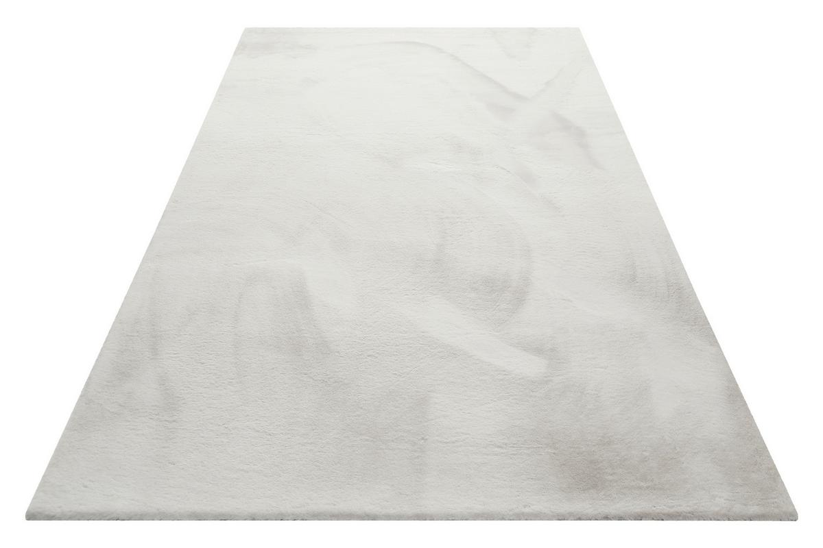 Hochflorteppich Anna - Grau, KONVENTIONELL, Textil (80/150cm) - WECON HOME BASIC