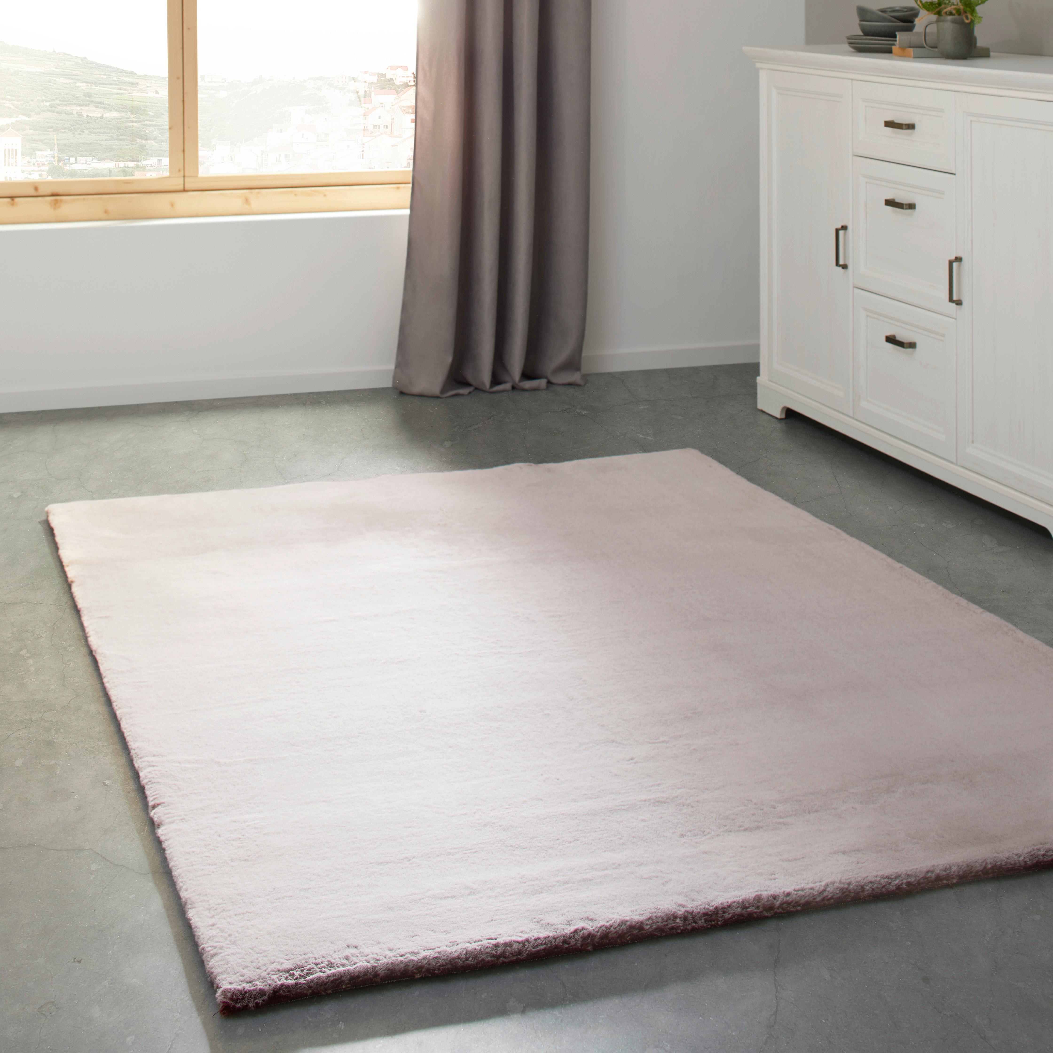 Umelá Kožušina Denise 1, 80/150cm, Bobuľová - bobuľová, Romantický / Vidiecky, textil/kožušina (80/150cm) - Modern Living