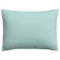 Kissenhülle Jersey 70x90 cm Petrol + Reißverschluss - Pastellblau, Basics, Textil (70/90cm) - Schlafgut