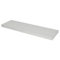 NÁSTĚNNÁ POLICE ANJA -SB- - barvy hliníku, Moderní, kompozitní dřevo (80/3,8/23,5cm) - Mömax