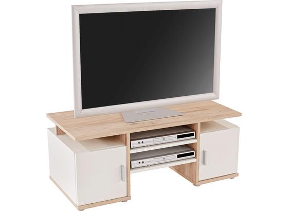 Phonotisch Eva - Eichefarben/Silberfarben, MODERN, Holzwerkstoff (110/40/40cm) Phonotisch Eva - Eichefarben/Silberfarben, MODERN, Holzwerkstoff (110/40/40cm)