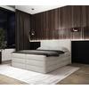 Boxspringbett Mit Topper & Bettkasten 180x200 Castel - Schwarz/Weiß, MODERN, Holz/Holzwerkstoff (180/200cm) - MID.YOU