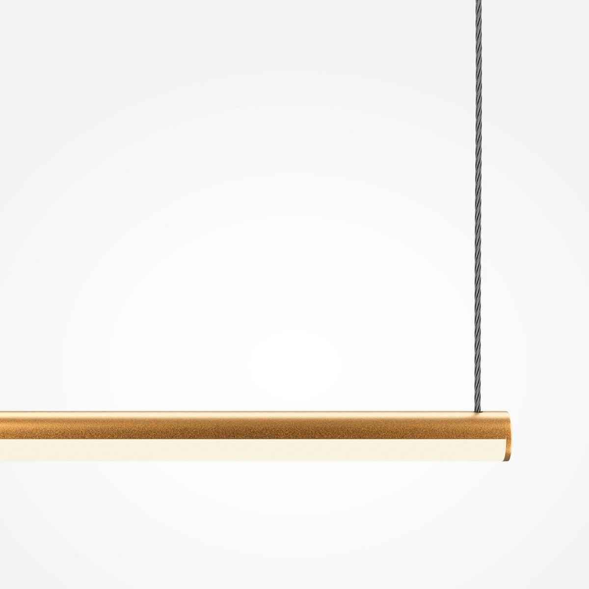 Pendelleuchte Halo - Messingfarben, MODERN, Metall (80/1,7/36,7cm) - MAYTONI