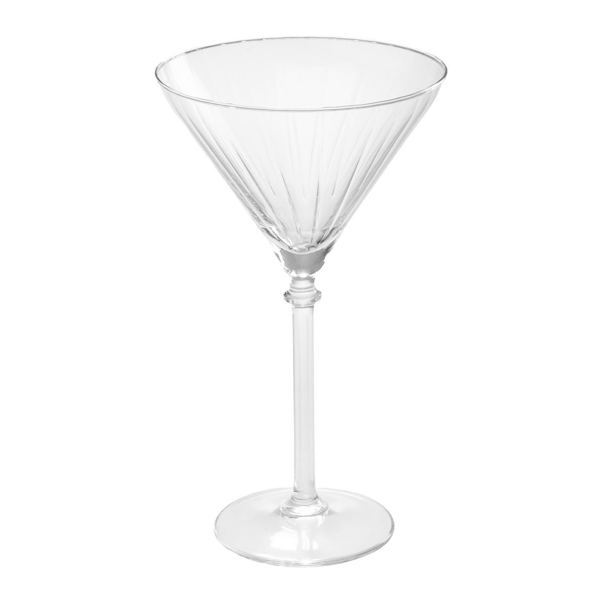 Sada sklenic MARTINI - čiré, Moderní, sklo - Mömax
