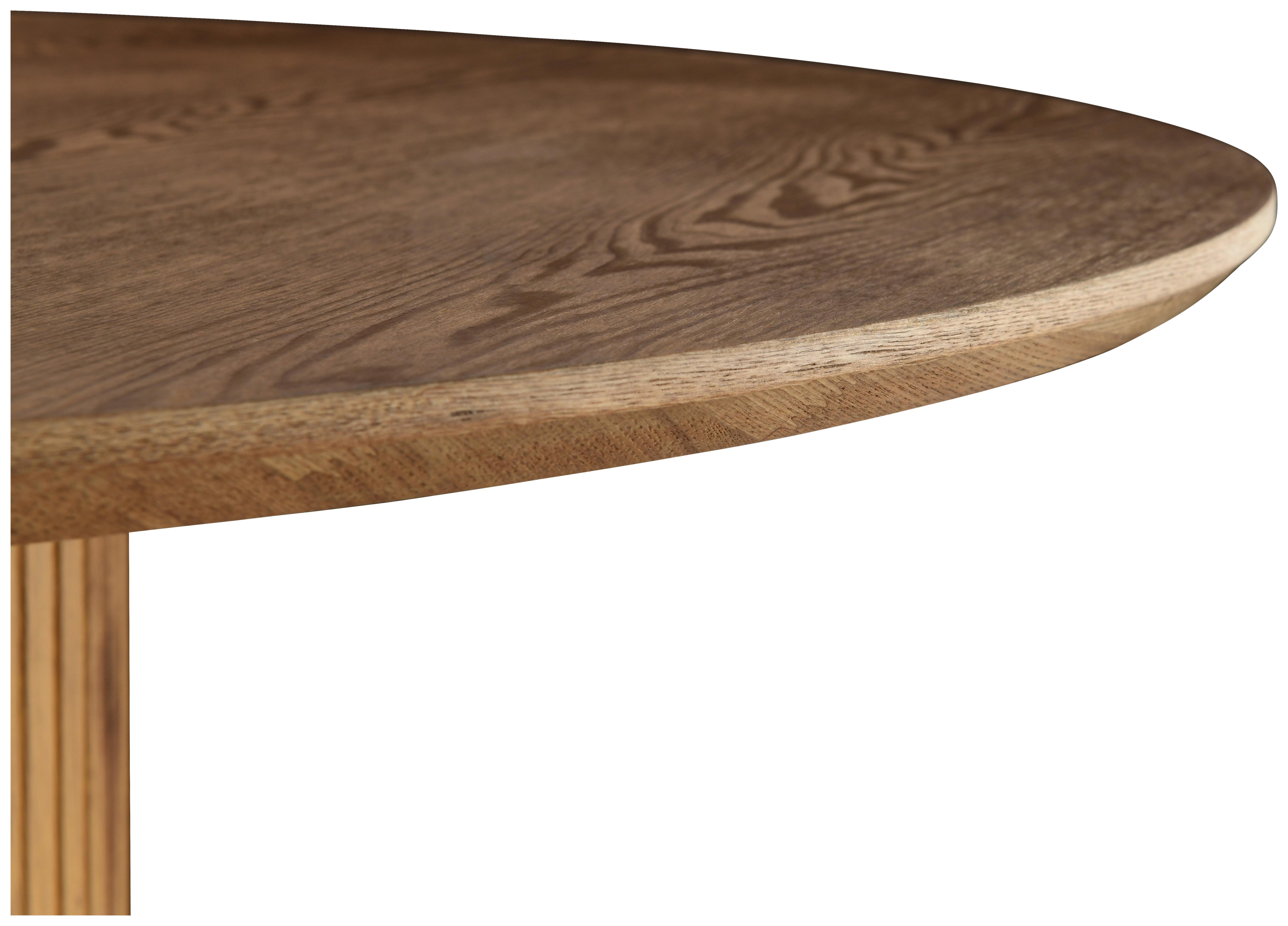 Esstisch Jamie - Walnussfarben/Schwarz, LIFESTYLE, Holz/Holzwerkstoff (120/120/75cm) - MID.YOU