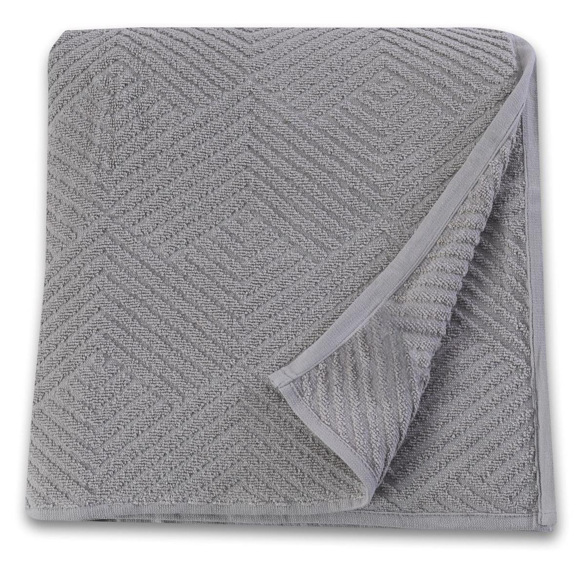 PŘEHOZ NA POSTEL MAYA - šedá, Basics, textil (220/240cm)