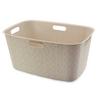 kôš na prádlo 46 L - béžová, Basics, plast (39,7/27,4/59,4cm) - Curver