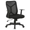 Drehstuhl Bone - Schwarz, MODERN, Kunststoff/Textil (61,5/91/51,5cm) - MID.YOU