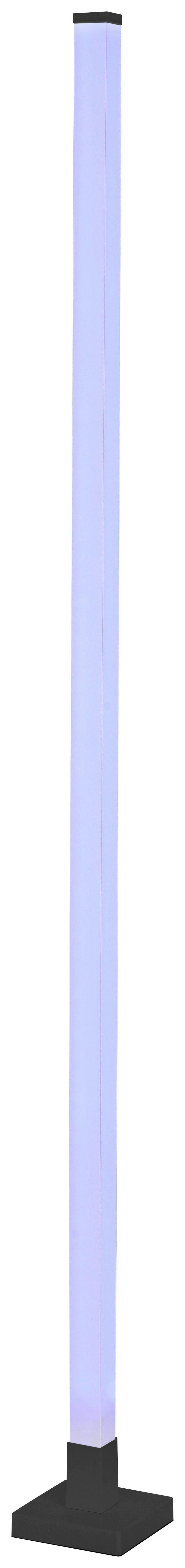 Led-stehleuchte Selena - Schwarz/Weiß, MODERN, Kunststoff (12,5/12,5/150cm) - Luca Bessoni