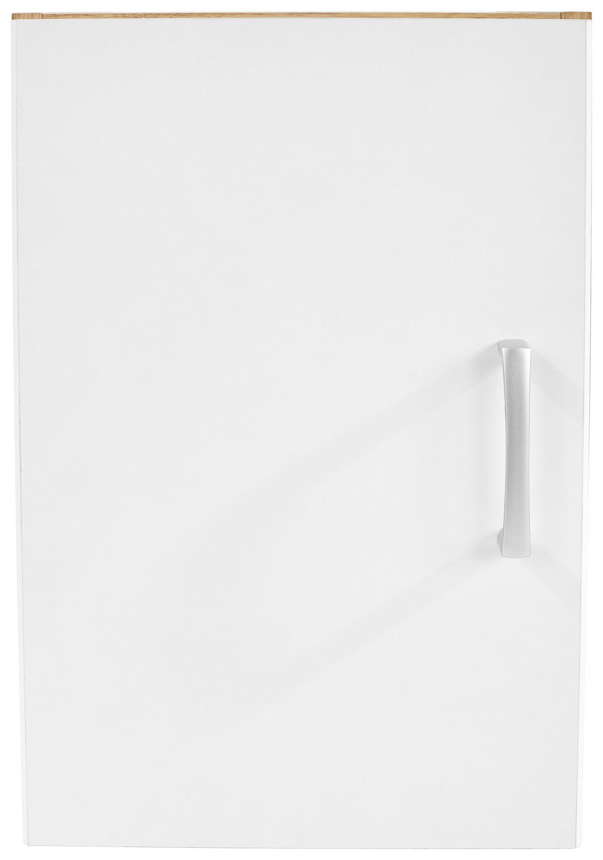 Aufsatzschrank 30 Cm Tio, Weiß/kraft Eiche Dekor - Eichefarben/Weiß, KONVENTIONELL, Holzwerkstoff (30/43/37,5cm)