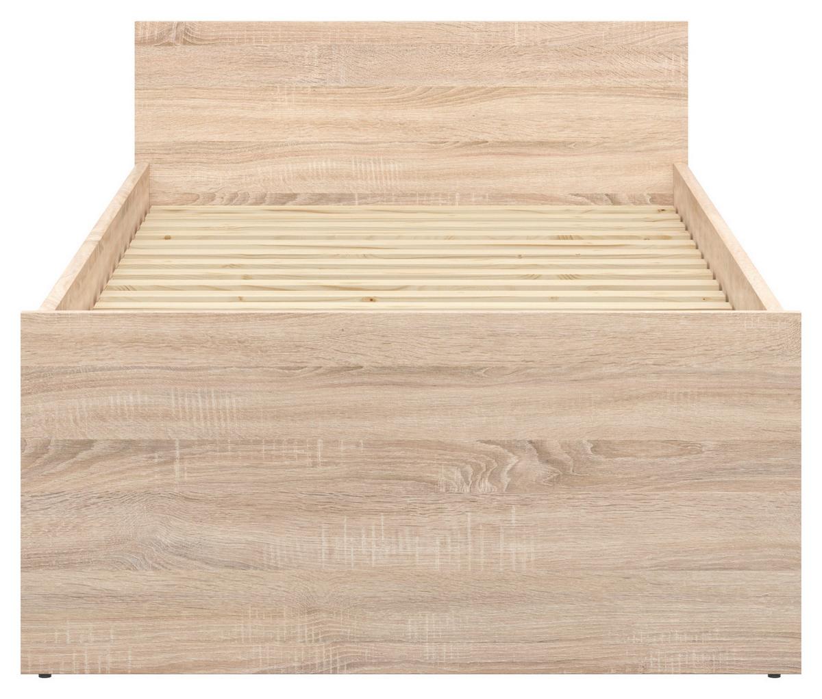 Bett Nepo Plus - Sonoma Eiche, MODERN, Holz/Holzwerkstoff (90/200cm) - MID.YOU