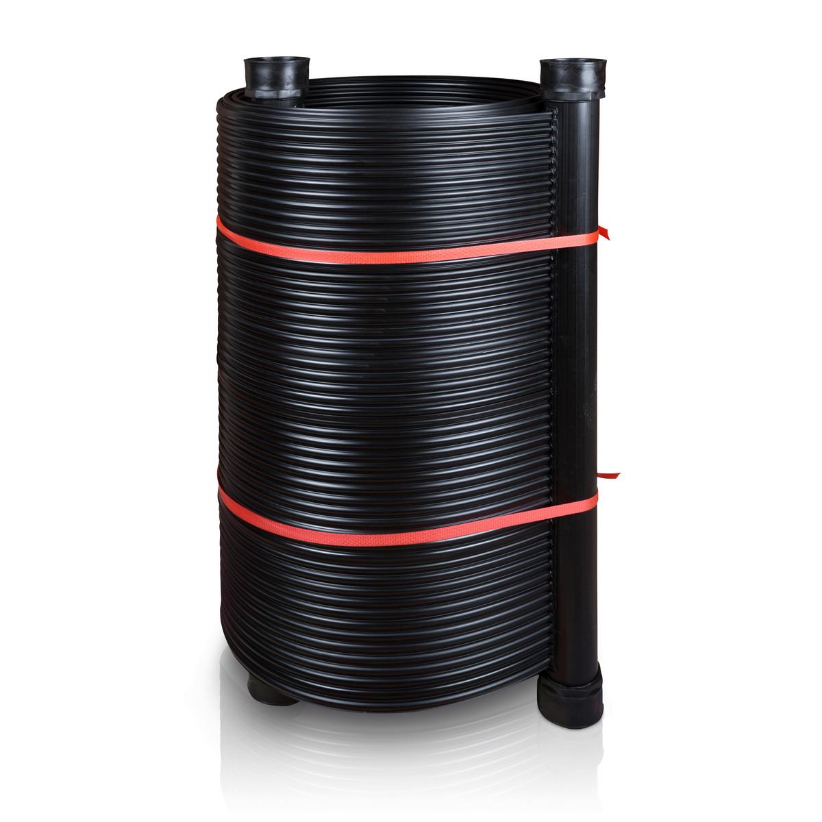 Poolheizung Solarheizung - Schwarz, KONVENTIONELL, Kunststoff (600/60cm) - Gre