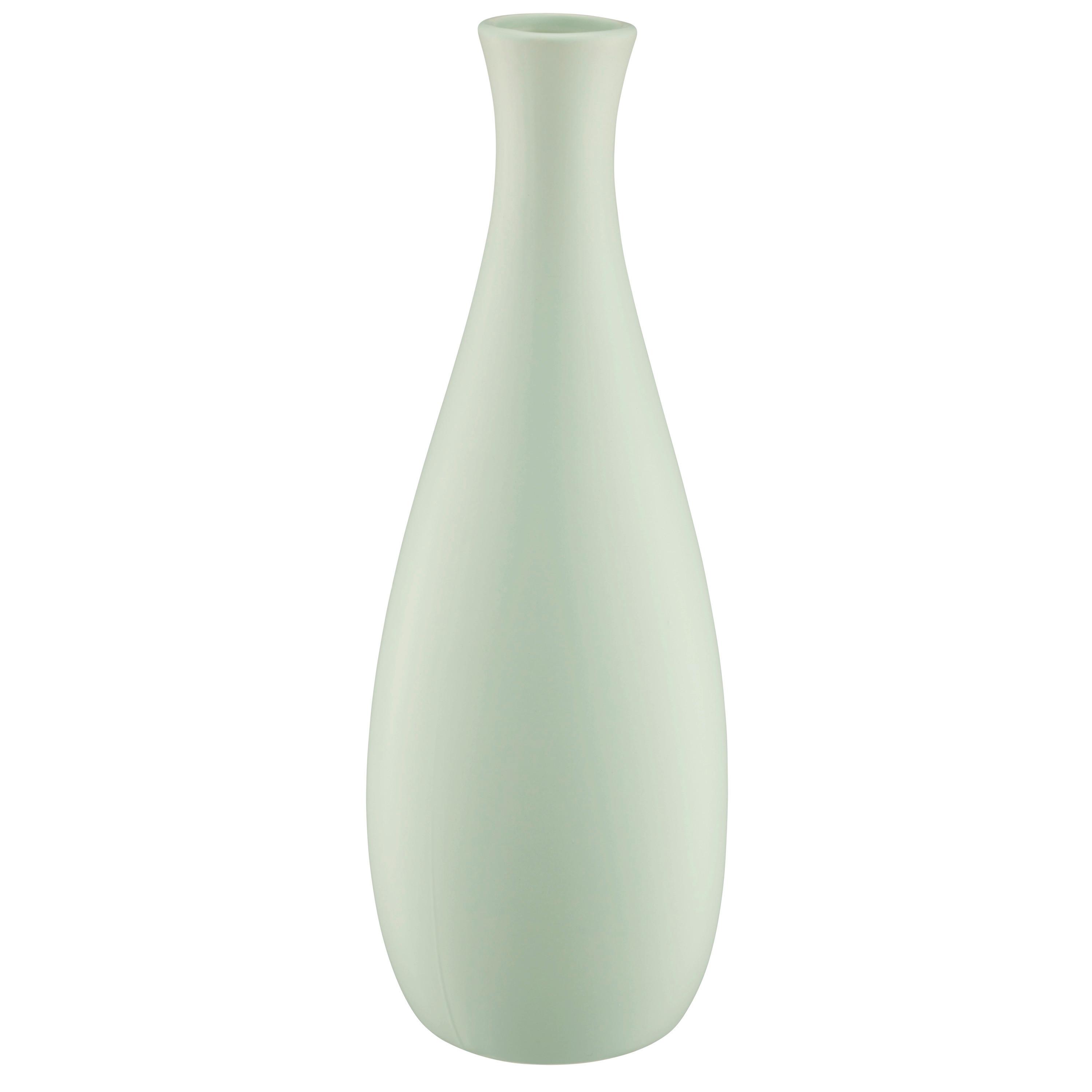 Vase Lilly - Grün, Basics, Keramik (30cm)