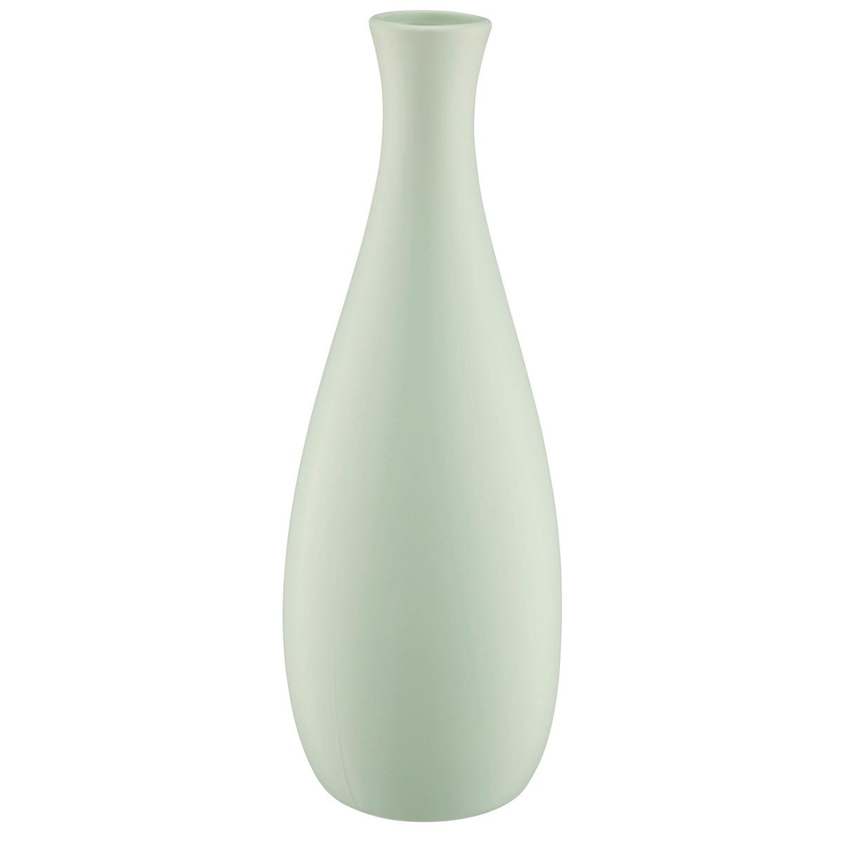 Vase Lilly - Grün, Basics, Keramik (30cm)